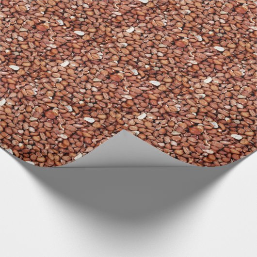 Erdnüsse Geschenkpapier (Ecke)