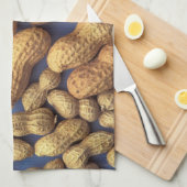 Erdnüsse Geschirrtuch (Viertel Falte)