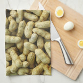 Erdnüsse Geschirrtuch (Viertel Falte)