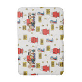 Erdnüsse | Glück ist... Badematte (Vorderseite Vertikal)