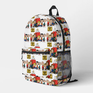 Erdnüsse Glück ist eins der Gang Bedruckter Rucksack