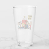 Erdnüsse | Glück ist eins der Gang Glas (Rückseite)