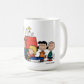 Erdnüsse | Glück ist eins der Gang Kaffeetasse (VorderseiteRechts)