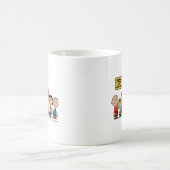 Erdnüsse | Glück ist eins der Gang Kaffeetasse (Mittel)