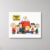 Erdnüsse | Glück ist eins der Gang Leinwanddruck (Vorderseite)