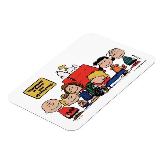 Erdnüsse | Glück ist eins der Gang Magnet (Linke Seite)