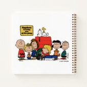 Erdnüsse | Glück ist eins der Gang Notizblock (Rückseite)