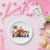 Erdnüsse | Glück ist eins der Gang Pappteller (Party)