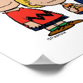 Erdnüsse | Glück ist eins der Gang Poster (Ecke)