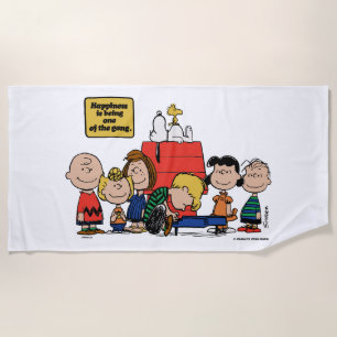 Erdnüsse   Glück ist eins der Gang Strandtuch