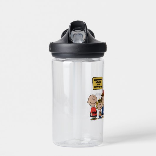 Erdnüsse | Glück ist eins der Gang Trinkflasche (Vorne)