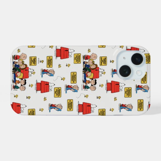 Erdnüsse | Glück ist... iPhone 15 Hülle (Rückseite (Horizontal))