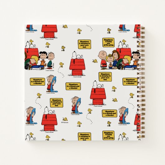 Erdnüsse | Glück ist... Notizblock (Rückseite)