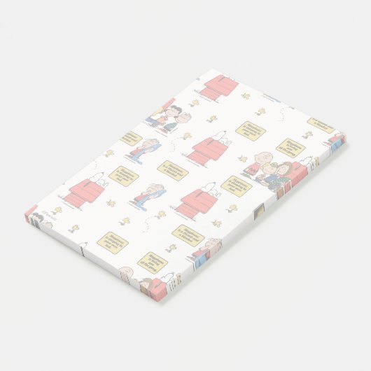 Erdnüsse | Glück ist... Post-it Klebezettel (angewinkelt)