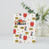 Erdnüsse | Glück ist... Postkarte (Stehend Vorderseite)