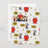 Erdnüsse | Glück ist... Postkarte (Vorne/Hinten)