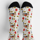 Erdnüsse | Glück ist... Socken (Oben)