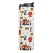 Erdnüsse | Glück ist... Thermosbecher (Nach links gedreht)