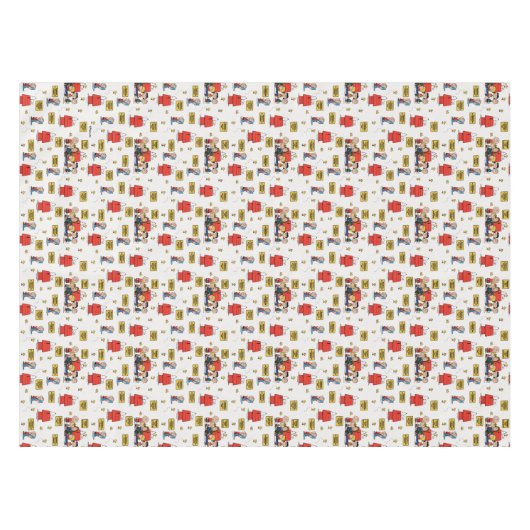 Erdnüsse | Glück ist... Tischdecke (Vorderseite (Horizontal))