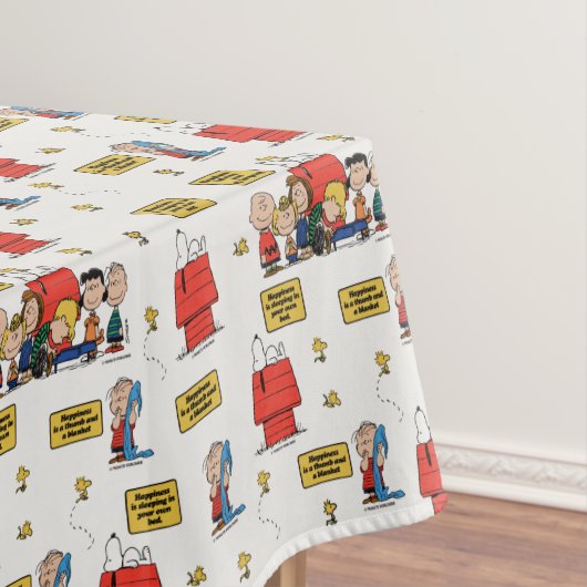 Erdnüsse | Glück ist... Tischdecke (Beispiel)