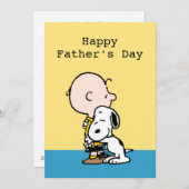 Erdnüsse | Glücklicher Vatertag Feiertagskarte (Vorne/Hinten)