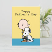 Erdnüsse | Glücklicher Vatertag Feiertagskarte (Stehend Vorderseite)