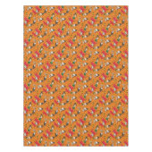 Erdnüsse | Glückliches Erntedankmuster Tischdecke (Vorderseite)