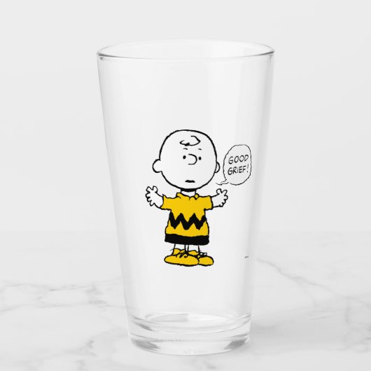 Erdnüsse | Good GTrauer Charlie Brown Glas (Vorderseite)