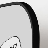 Erdnüsse | Good GTrauer Charlie Brown Pickleball Schläger (Linke Seite)