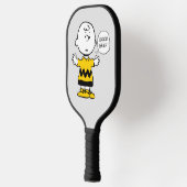 Erdnüsse | Good GTrauer Charlie Brown Pickleball Schläger (Links)