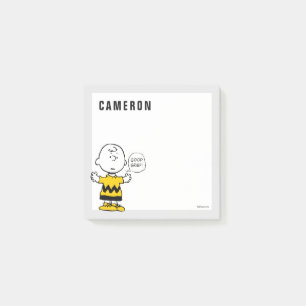 Erdnüsse   Good GTrauer Charlie Brown Post-it Klebezettel