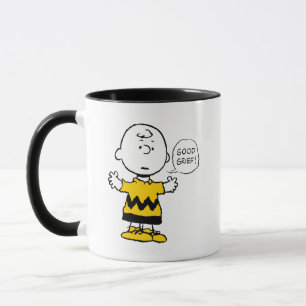 Erdnüsse   Good GTrauer Charlie Brown Tasse