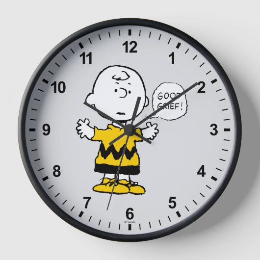 Erdnüsse | Good GTrauer Charlie Brown Uhr (Vorderseite)