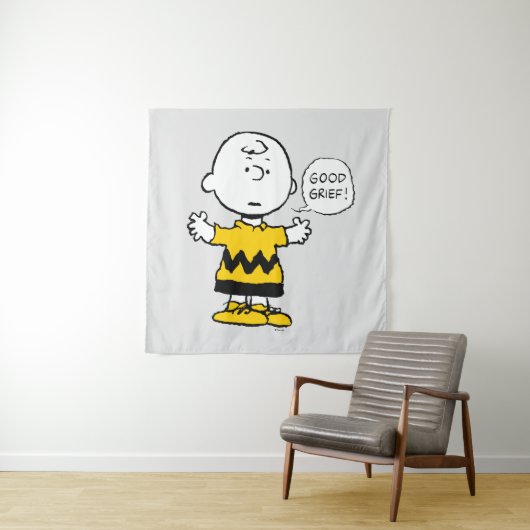 Erdnüsse | Good GTrauer Charlie Brown Wandteppich (Beispiel)