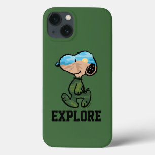 Erdnüsse Große Snoopie im Freien Case-Mate iPhone Hülle