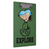 Erdnüsse | Große Snoopie im Freien Klemmbrett (Rechts)