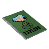 Erdnüsse | Große Snoopie im Freien Notizblock (Rechte Seite)