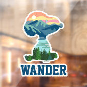 Erdnüsse | Großes Portrait aus Snoopy im Freien Fensteraufkleber (Blatt 2)