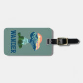 Erdnüsse | Großes Portrait aus Snoopy im Freien Gepäckanhänger (Vorderseite horizontal)