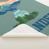 Erdnüsse | Großes Portrait aus Snoopy im Freien Sherpadecke (3/4)