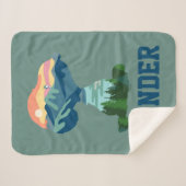 Erdnüsse | Großes Portrait aus Snoopy im Freien Sherpadecke (Vorderseite (Horizontal))