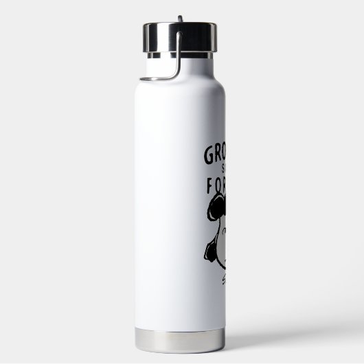 Erdnüsse | Grouchy Seit Forever Lucy Trinkflasche (rechts)