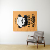 Erdnüsse | Grouchy Seit Forever Lucy Wandteppich (Beispiel (Horizontal))