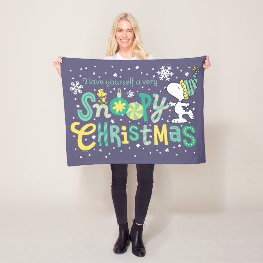 Erdnüsse | Haben Sie sich selbst einen sehr Snoopy Fleecedecke (Beispiel)