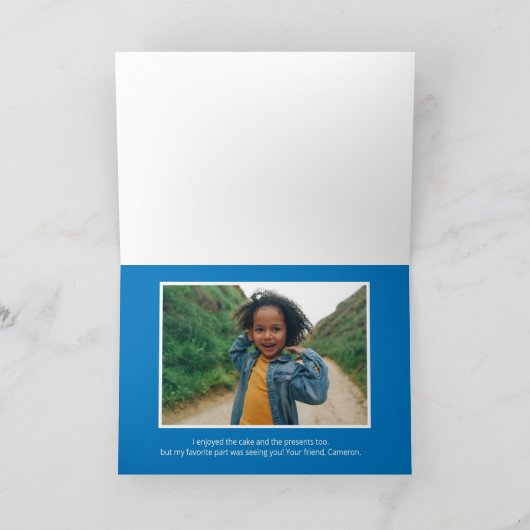 Erdnüsse | Halloween Party Danke (Innenseite)