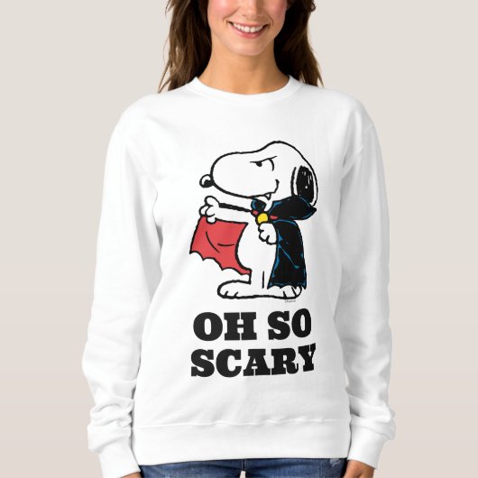 Erdnüsse | Halloween Snoopy Vampire Sweatshirt (Vorderseite)