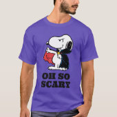 Erdnüsse | Halloween Snoopy Vampire T-Shirt (Vorderseite)