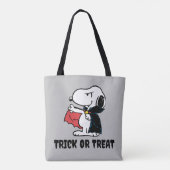 Erdnüsse | Halloween Snoopy Vampire Tasche (Rückseite)