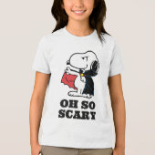 Erdnüsse | Halloween Snoopy Vampire Tri-Blend Shirt (Vorderseite)