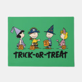 Erdnüsse | Halloween Trick oder Treat Fußmatte (Vorderseite)